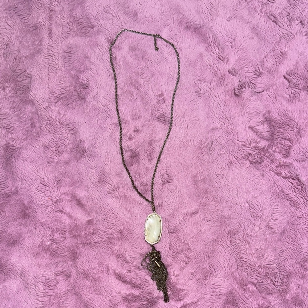 Kendra Scott Silver Pendant Necklace